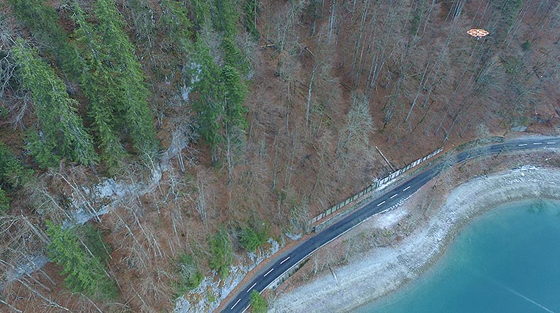 Vermessung des Klöntalersees mit der Aibot X6